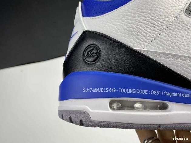 3 CT8532-040 Retro Air Blue Jordan White 1001